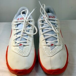 Nike  G.T. Cut Academy Men’s Basketball White and Red Sneakers